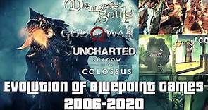 Evolution of Bluepoint Games 2006-2020