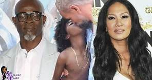 Kimora Lee Simmons Son KISSES Step Dad on Lips While REAL Dad Djimon Hounsou Fights For Visitation