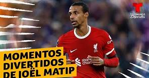 Joël Matip: Reacciones más divertidas del central de Liverpool | Premier League | Telemundo Deportes