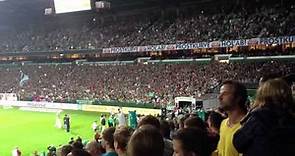 Abschiedsspiel Torsten Frings - Einlauf der Werder Allstars