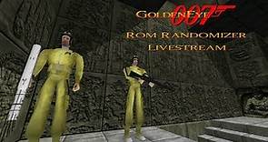 GoldenEye 007 N64 - Full Playthrough Livestream - ROM Randomizer #1