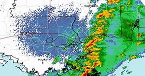 Live weather radar for New Orleans area