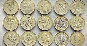 UK 1 pound Coins collection | United Kingdom