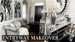 ENTRYWAY MAKEOVER! | DIY Wall Art Room Decor Ideas