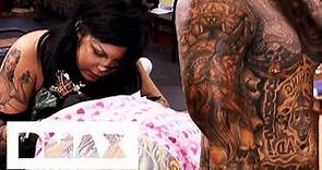 Kat Von D Adds Tattoo To Husband's Tattoo Suit | Miami Ink