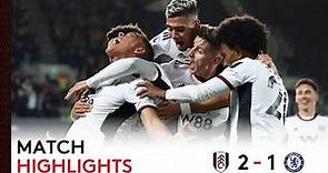 Fulham 2-1 Chelsea | Premier League Highlights | Fulham Win SW6 Derby To Make It Five Wins in Five!