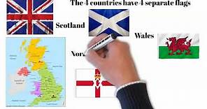 U.K ,England, Scotland, Wales, Northern Ireland And Great Britian Explained