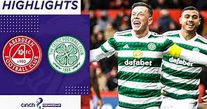 Aberdeen 0-1 Celtic | Callum McGregor Scores 87th-Minute Winner | cinch Premiership