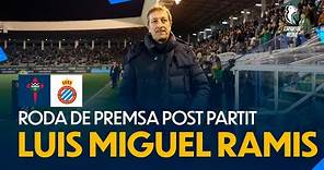 🎥 Rueda de prensa de Luis Miguel Ramis | #RacingFerrolEspanyol