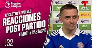 Timothy Castagne: “Jugamos un fútbol más agresivo” | Telemundo Deportes