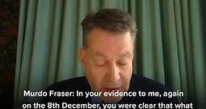 Watch Murdo Fraser MSP take on... - Scottish Conservatives