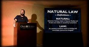 The Definition of Natural Law