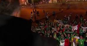 Mexico fans serenade Fernando Fiore