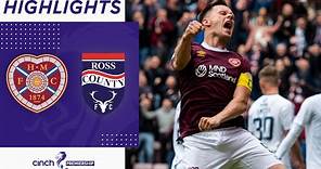 Heart of Midlothian 6-1 Ross County | Shankland Hat-Trick Gives Hearts Victory | cinch Premiership