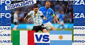 Highlights: Italia-Argentina 0-3 (1 giugno 2022)