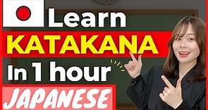 【Katakana】How to Read and Write Katakana Alphabet | Learn Japanese for Beginners