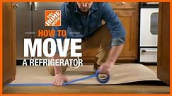How to Move a Refrigerator | The Home Depot