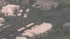 Aerial view of flooding, damage in Fort Myers, surrounding area