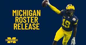 Michigan football releases 2023 roster, potential 2024 draft picks & BIG changes at The Big House