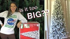New Christmas Tree UNBOXING! A Home Depot Prelit Christmas Tree!
