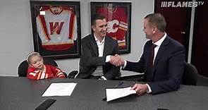 Mikael Backlund Signs His Contract Extension