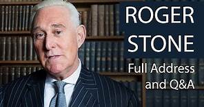 Roger Stone | Full Address and Q&A | Oxford Union