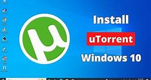 How to Download and Install uTorrent in Windows 10 (2024)