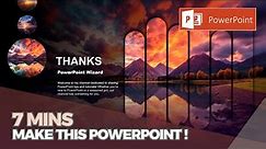 PowerPoint Tutorial | Presentation Design | Pictures | To be Expert of PowerPoint in 7 Mins!