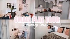 FLAT TOUR: SMALL 1 BED APARTMENT // STORAGE IDEAS