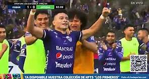 Gol de Robin Betancourth | Cobán 1-0 Antigua | Liga de Guatemala | Final de ida