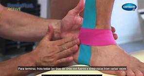 Kinesiotape para el dolor de tobillo | Dermaplast Active