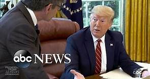 President Trump: 30 Hours l Interview with George Stephanopoulos l Part 2