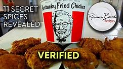 KFC Kentucky Fried Chicken Recipe in an Air Fryer | 11 Secret Spices - Verified | Frozen to Crispy