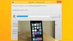 How to jailbreak iOS 7 with evasi0n using Windows (configuring system 2/2 fix)