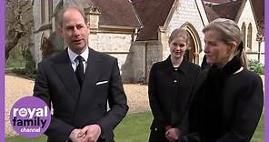 Prince Edward and Prince Andrew Reflect on Loss of Duke of Edinburgh