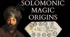 Earliest Manual of the Magic of Solomon - Origin of the Lesser Key of Solomon & Medieval Necromancy