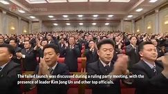 North Korea vows second launch at party meeting