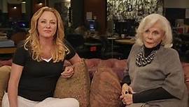 Actress Virginia Madsen chats with her mother Elaine Madsen fo...