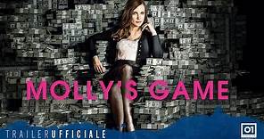 MOLLY'S GAME (2018) con Jessica Chastain - Trailer ufficiale Italiano HD