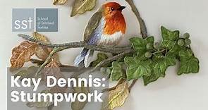 Kay Dennis: A True Facilitator of Textiles Education | Stumpwork & Embroidery Artist.