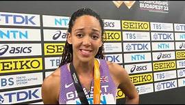 "This is better than Doha" | Katarina Johnson-Thompson on becoming a double world champion
