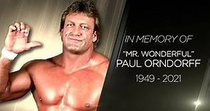Remembering “Mr. Wonderful” Paul Orndorff