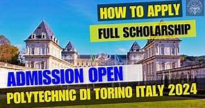 Politecnico di Torino | polytechnic university of turin masters admission | study in italy