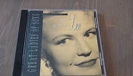 Peggy Lee - Spotlight On...Great Ladies Of Song