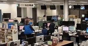 Dramatic footage captures moment earthquake hits northern Japan, triggering a tsunami advisory