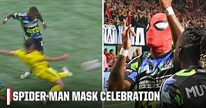 Xande Silva celebrates goal with a Spider-Man mask 🤣🕷️ | ESPN FC