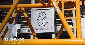 El mayor secreto de las obras del Santiago Bernabéu | Telemundo Deportes