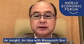 An Insight, An Idea with Masayoshi Son | DAVOS AGENDA 2021