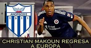 CHRISTIAN MAKOUN está de regreso en EUROPA: es nuevo jugador del Anorthosis de Chipre.