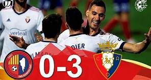RESUMEN | UE Olot 0-3 CA Osasuna | 2ª eliminatoria Copa SM el Rey